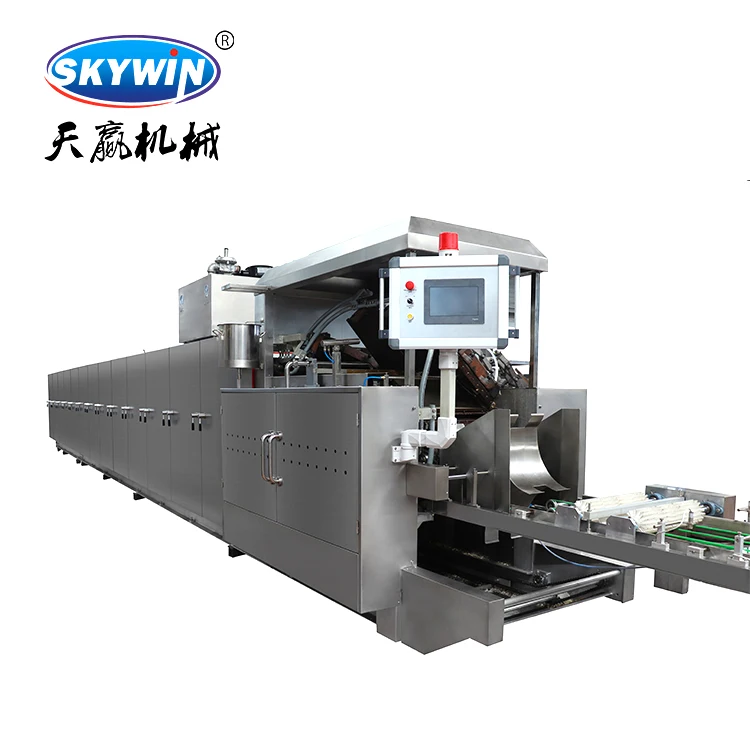 Cream or Chocolate Sandwich 2 to 7 layers Wafer Biscuit Making Machine With different Capacity