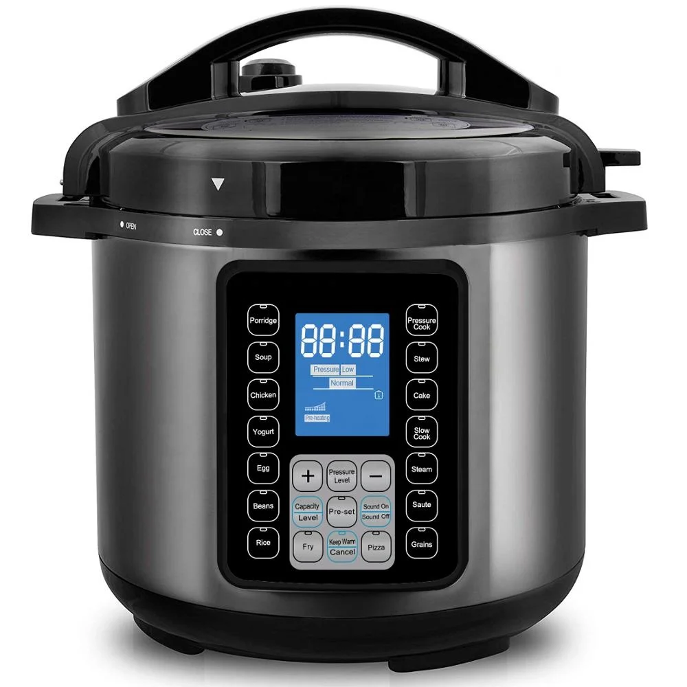  Электрическая скороварка UltraPot 6Q 10 в 1 горячий горшок с крышкой из закаленного стекла