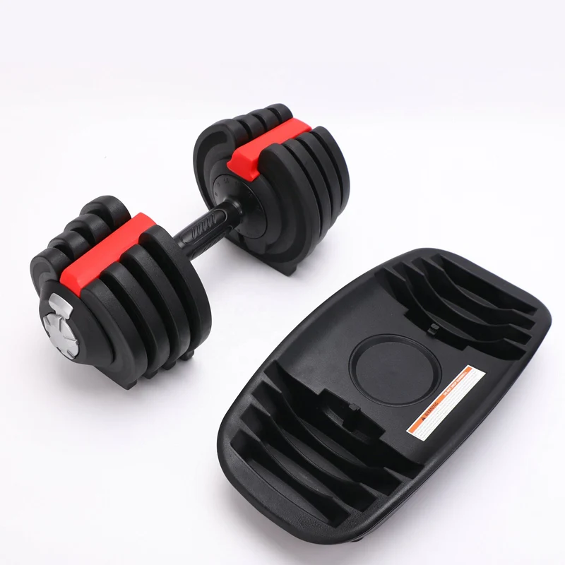 TODO Custom Gym And Home Use New 10kg 15kg 18Kg 40Kg 50Kg Adjustable Round Dumbbells Set 90Lb Free Weights System