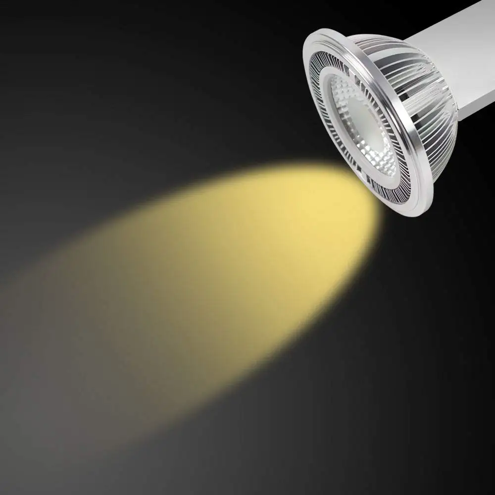 sky factory led cob  ar111 es111 18w g53 gu10 12v 85-265v dimmable 110v 230v 18w led lamp 1800lumen replace halogen spotlight