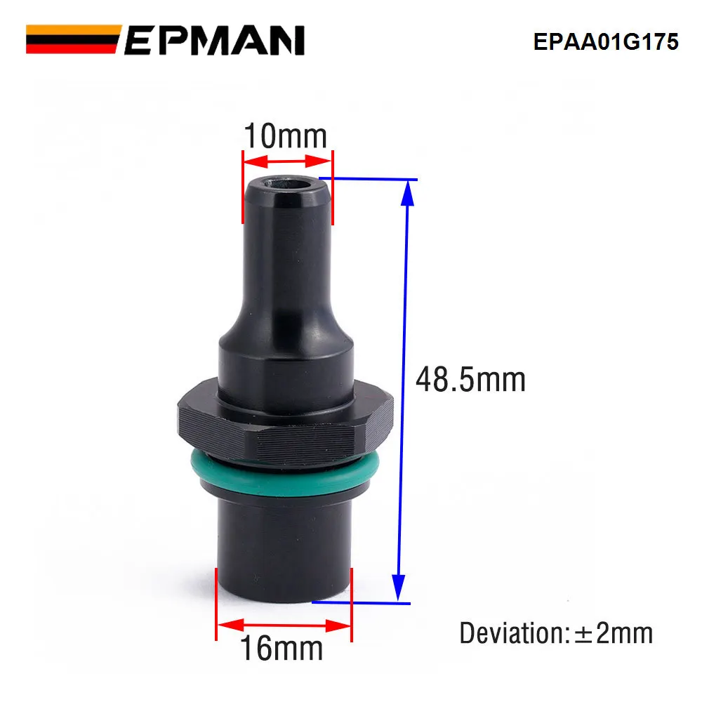 AUTOFAB - EPMAN Upgraded Replacement N54 PCV Valve For BMW E91 335i 2007-2010 535xi 2008 EPAA01G175