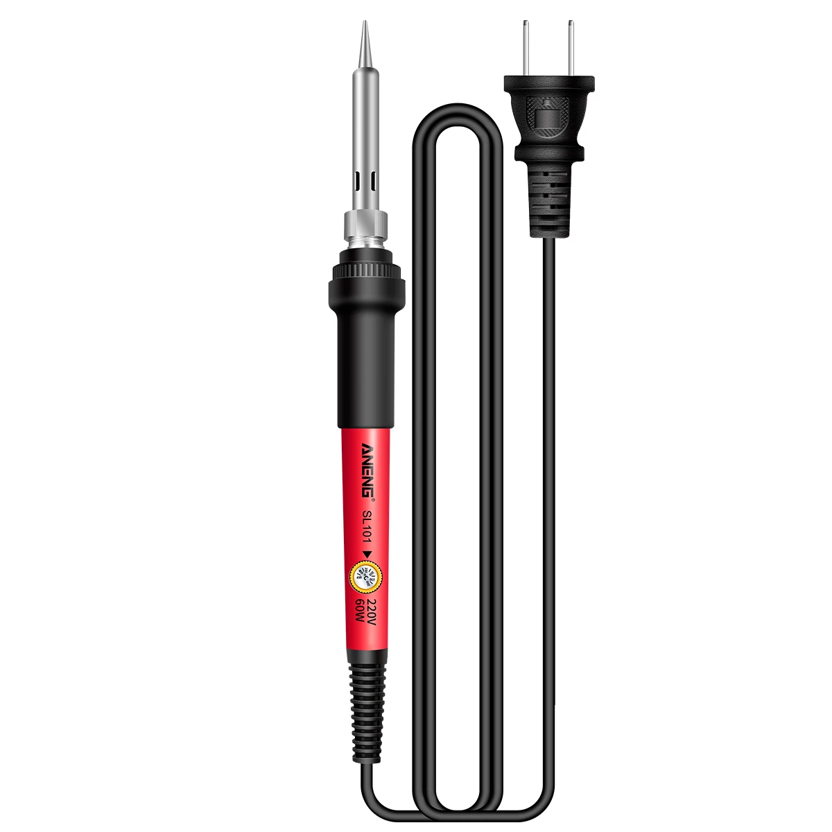ANENG SL101 Pro Electric Soldering Iron US/EU Plug Adjustable Temperature  Digital Display Welding Tool Portable Electrocautery