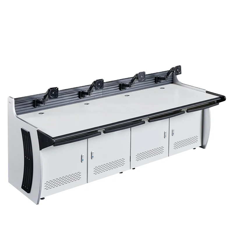 Стол управления трансляцией, мебель, консоль, контроль комнаты, командный центр, оборудование безопасности, мебель для контрольной комнаты