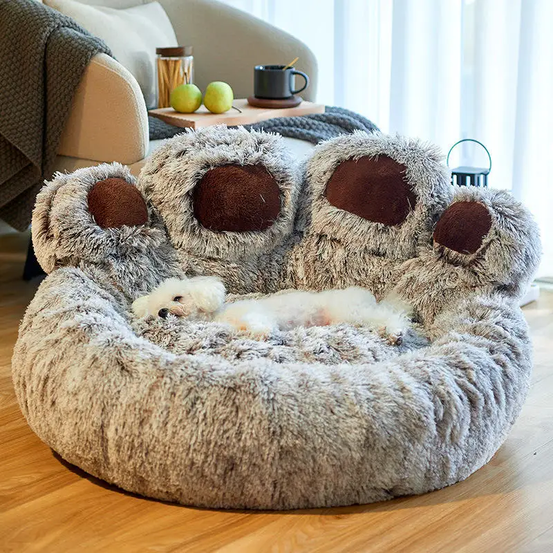 Hot Princess Designer Customized Soft Cat Cushion Pet Kennel Dog Sofa Bed Washable Human Pet Custom Luxury Dog Bed For Dogs