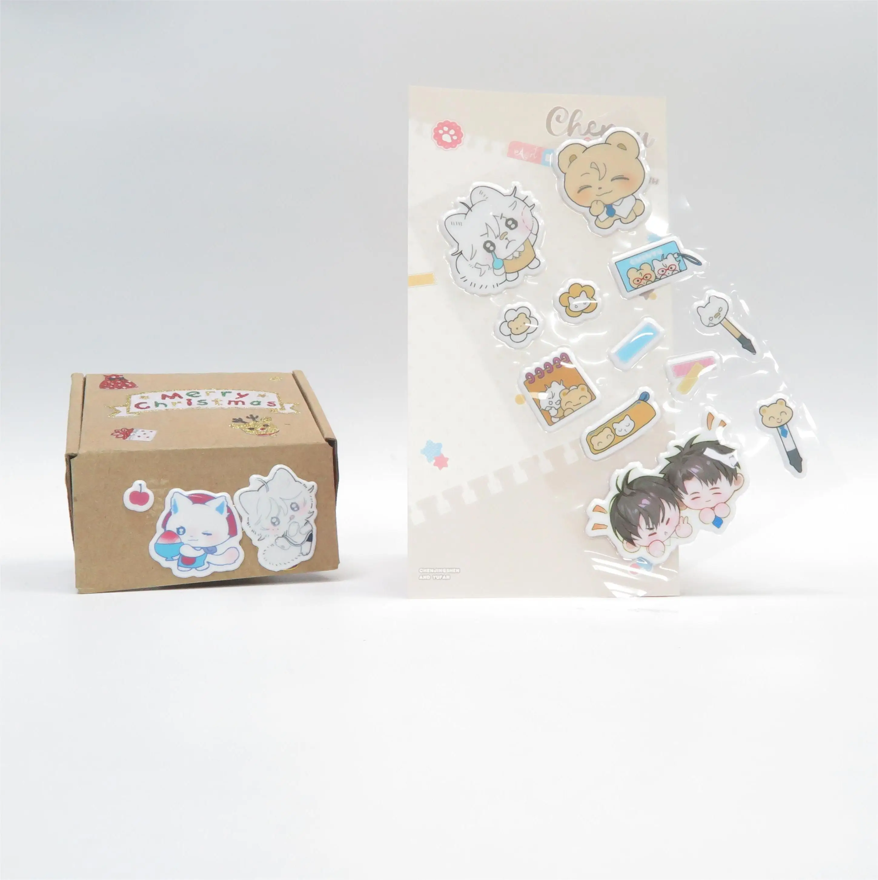 Custom Puffy stickers printing Wholesale Cartoon 3D Eva Foam Sheet Cartoon bubble stickers For Girl Boy