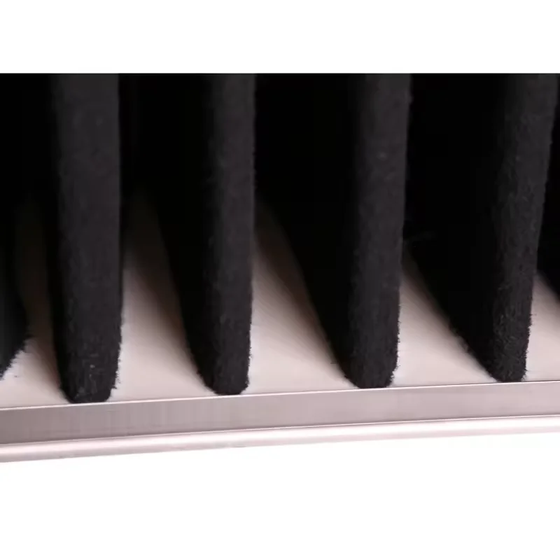 Air conditioning ventilation system industrial deodorization Flange type activated primary carbon filter
