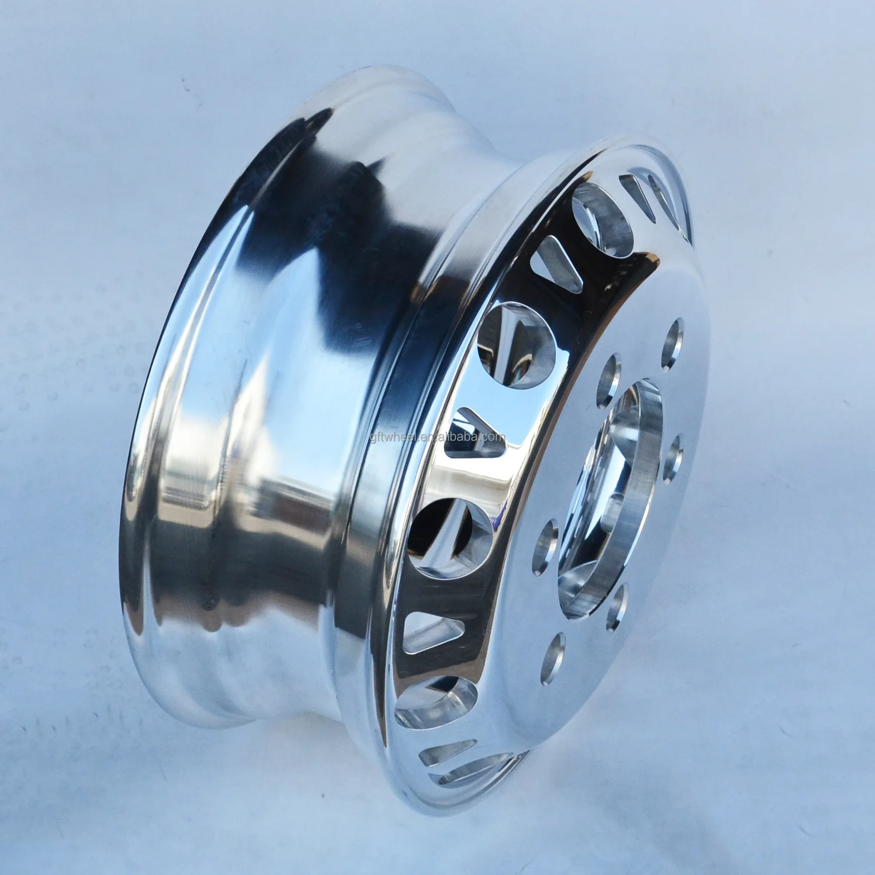 17.5' polished rims bus and truck alloy wheel material rims for good sales