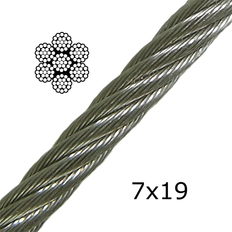 Factory Supply Stainless Steel Weaving Cord Rope Mesh Steel Wire Rope Stainless Steel Wire 304