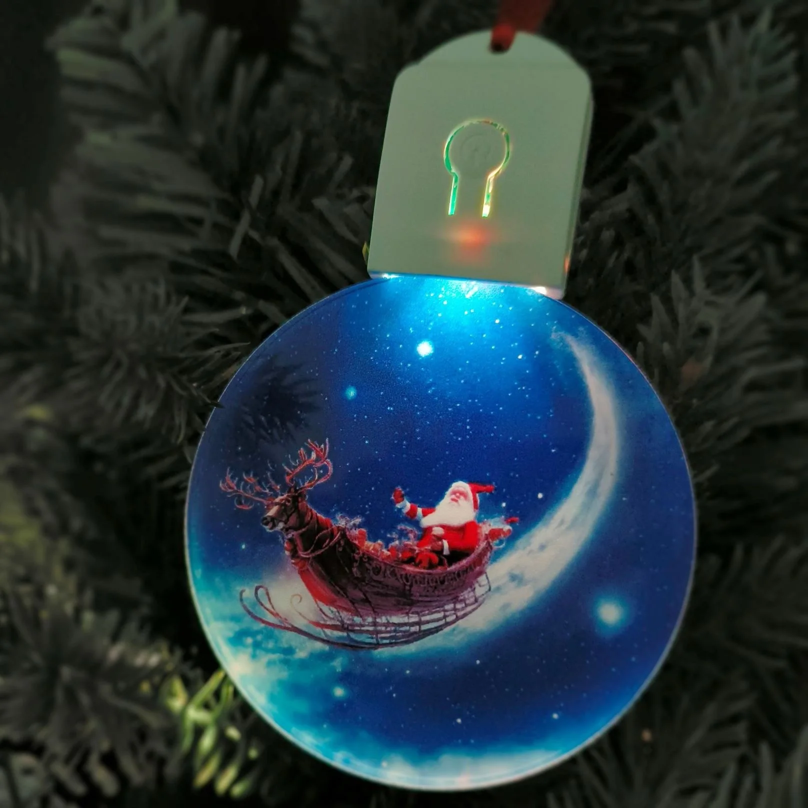 MY LED Night Light Christmas Ornament Low MOQ Clear Acrylic Sheets for Home Decor DIY Tree Shape