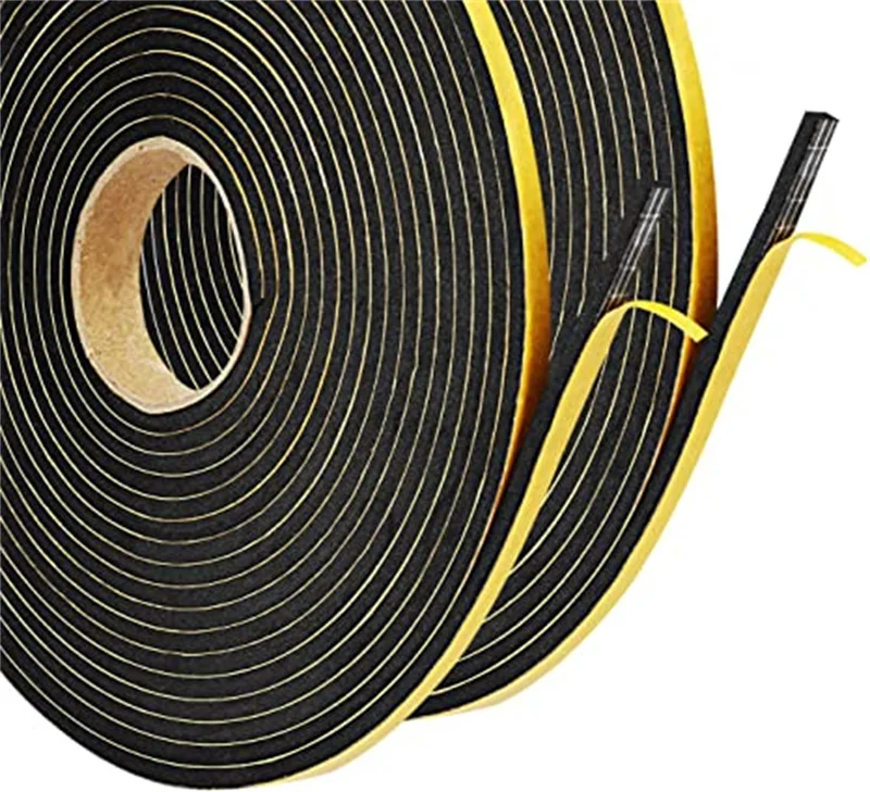JYD  EVA sponge single-sided tape shockproof foam sealant strip 1-10MM foam  sound insulation anti-collision foam seal strip