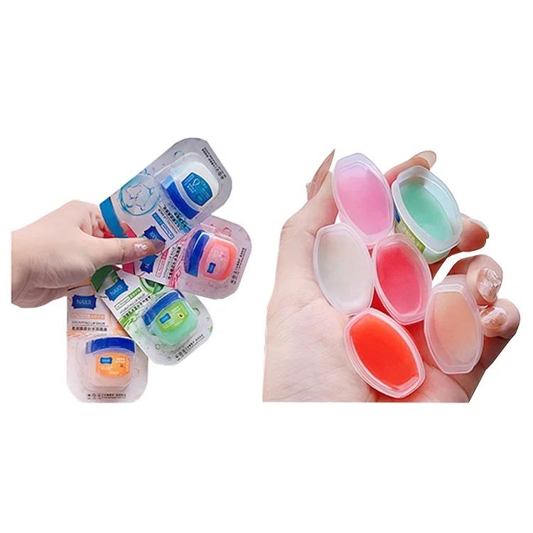 Moisturizing repairing Fade lip lines nature 6pcs Honey White Vaseline Sakura Avocado Rose Juicy peach Lip oil lip gloss kit