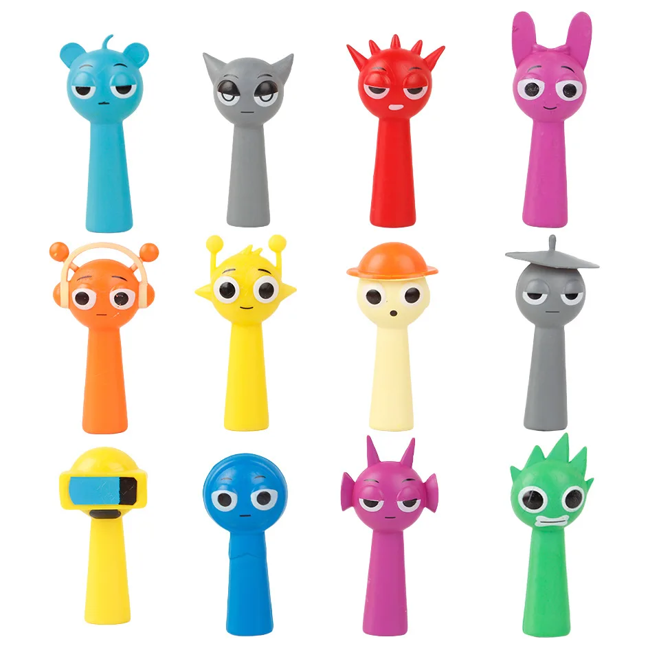 Junhui Wholesale Sprunki Action Figure Collection Model Toy Action Figures Doll trendy desktop decoration