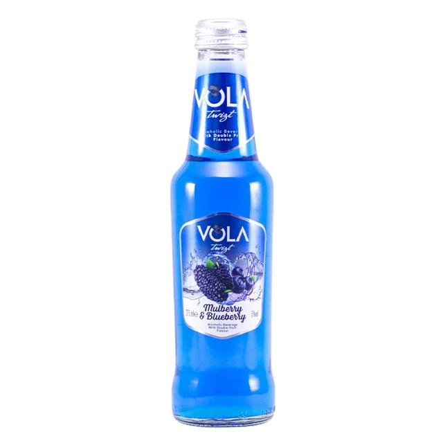 VOLA Twizt Alc.5% Mulberry & Blueberry Flavor 275 ml. Mixed Fruit Alcoholic Beverage Wholesale from Thailand