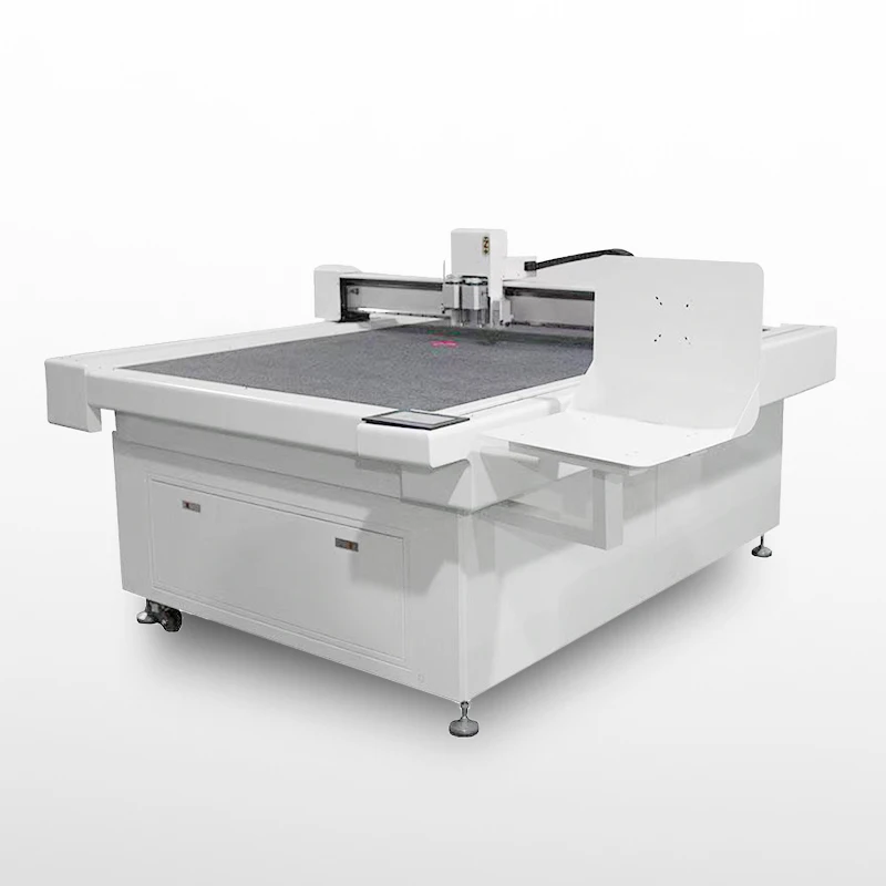 Oscillating Knife Flatbed Cutting Clothes Cutting Plotter Machine