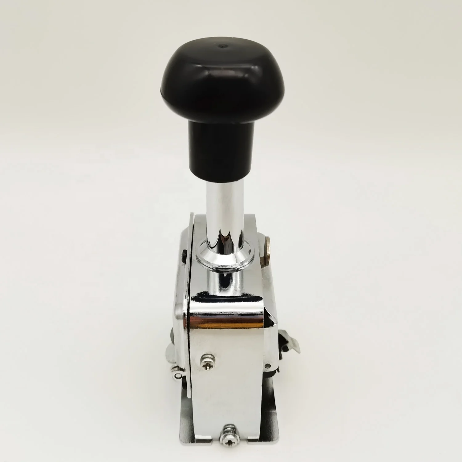 Metallic quality heavy duty automatic self inking sequential number hand operated 8 digit stamp page numbering machine