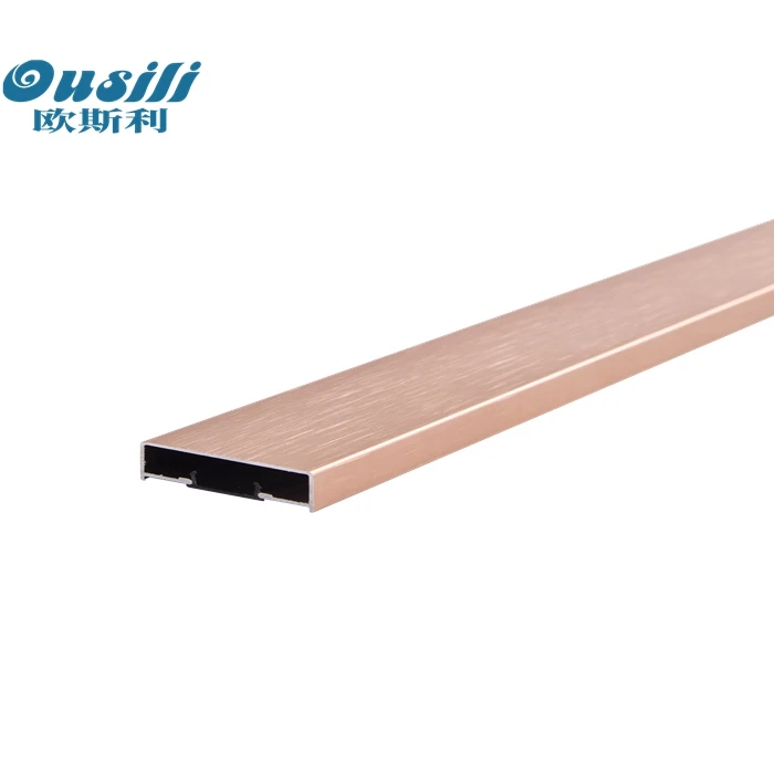Factory Direct Selling Aluminum Alloy Decorative Profile Metal U Shape Edge Decorative Strip