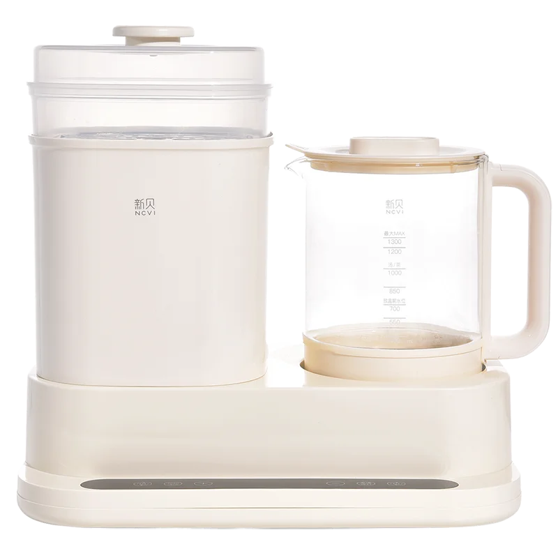 Multifunctional Household Food Grade Digital Baby Bottle Steam Sterilizer and Water Kettle