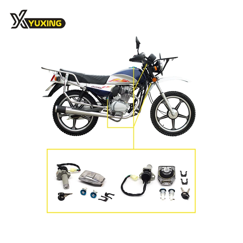 Wholesale High Quality CGL Motorcycle Fuel Tank Lock Motorcycle Starting Lock Sets