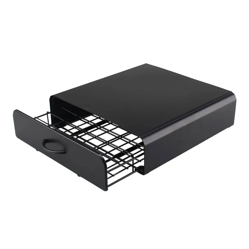 Wholesale Multi Function Metal Tassimo Coffee Capsule Storage Holder Drawer