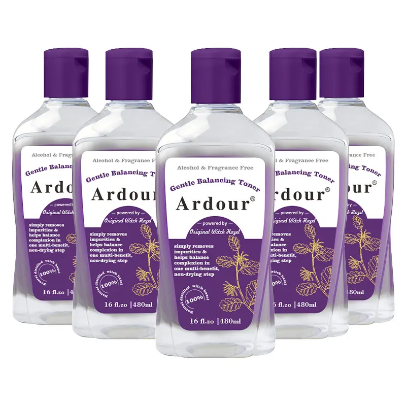 Sensitive face toner skin all skin Types Gently cleans and balances skin Witch Hazel Extract Alcohol Free Gentle Balancing Toner