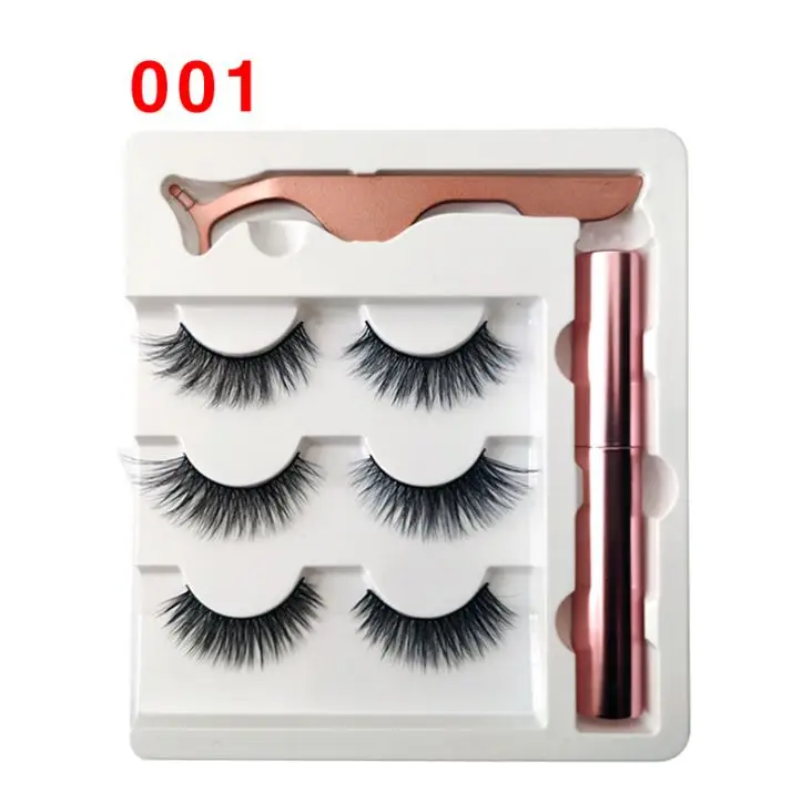 
2020 new upgraded version of nano eyelash Comfortable magnetic eyeliner liquid Eyelash suit 
