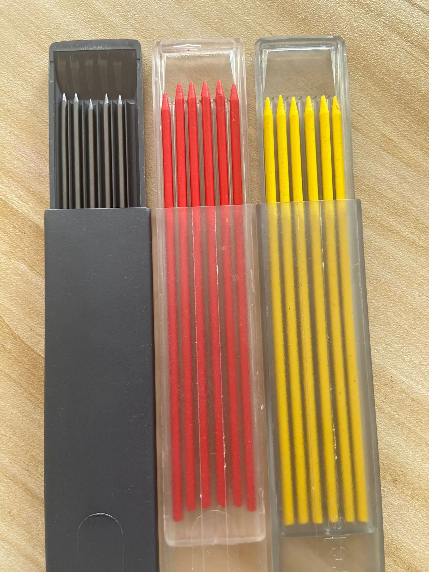 3.0 mm Automatic Mechanical Pencil Graphite Pencil Lead 8 Color Set & 3.0 mm Lead Refill 3 Color Set