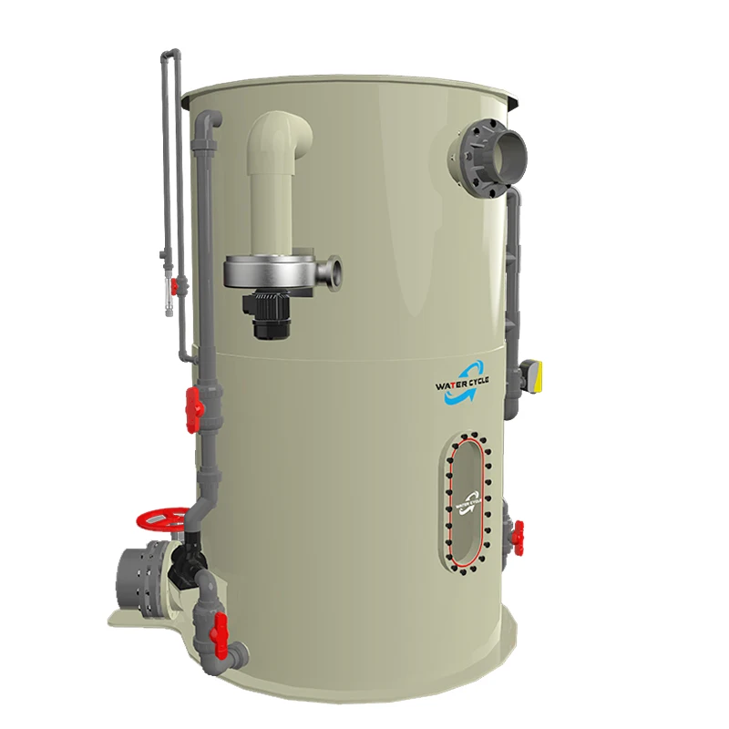 Water Cycle Trickle Tower aerated biological filters fish crab shrimp farm marine aquaculture system