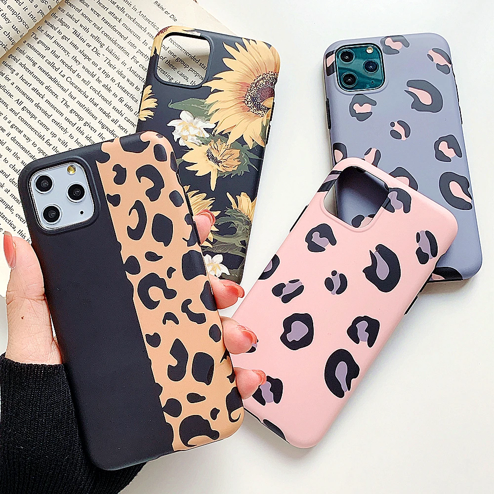 
Luxury golden Leopard grain spots Soft TPU mobile phone case For iPhone 11PRO MAX 