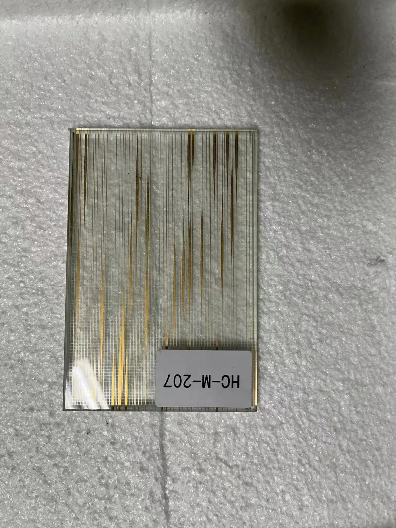 interior decoration wired mesh fabric silk art laminated glass