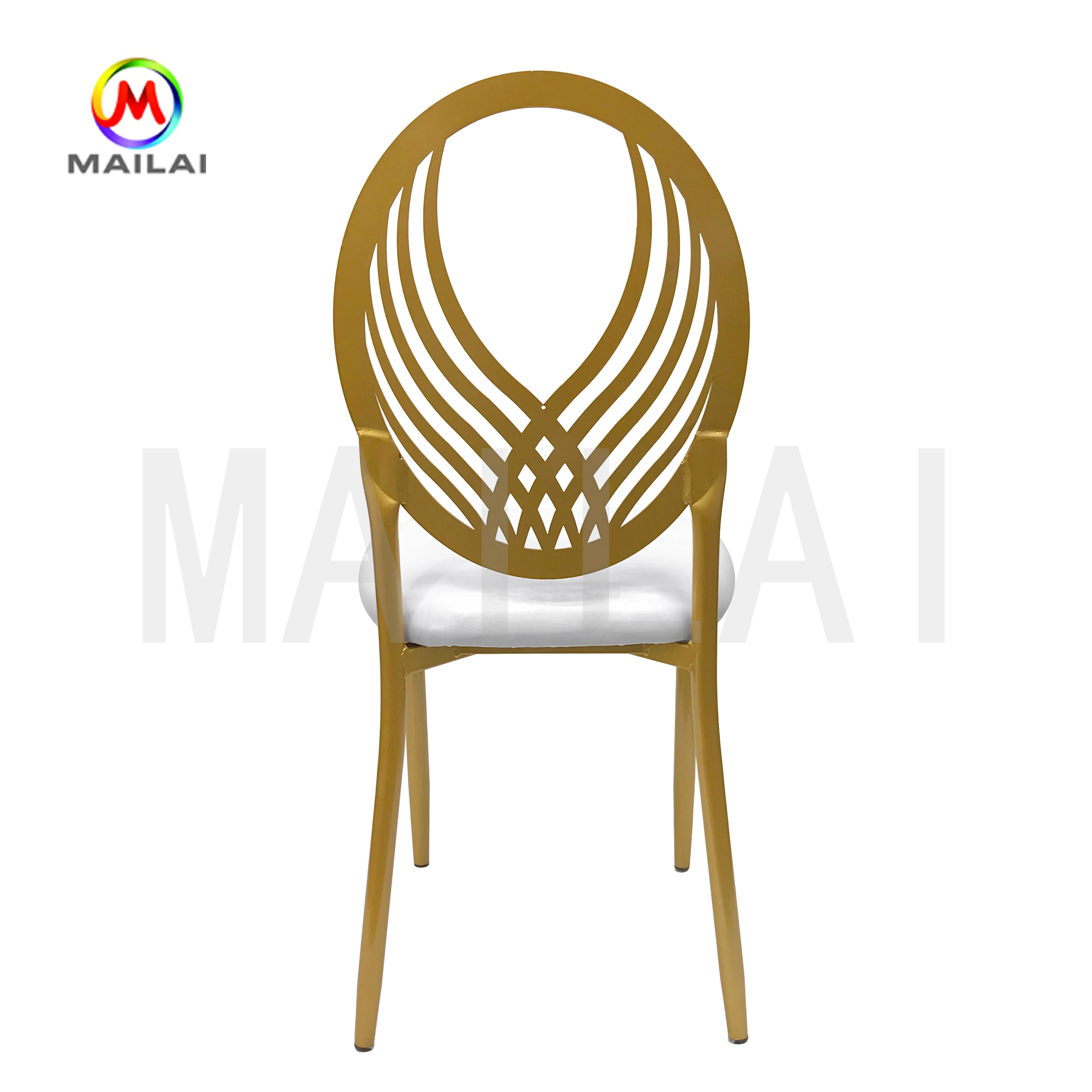 Foshan Mailai Factory Direct Sales Chameleon Flower Back Chair