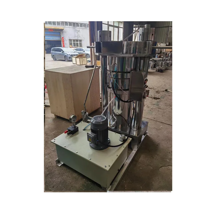 automatic edible oil extraction machine olive avocado hydraulic oil pressing machine 2022 hot selling cold oil press machine