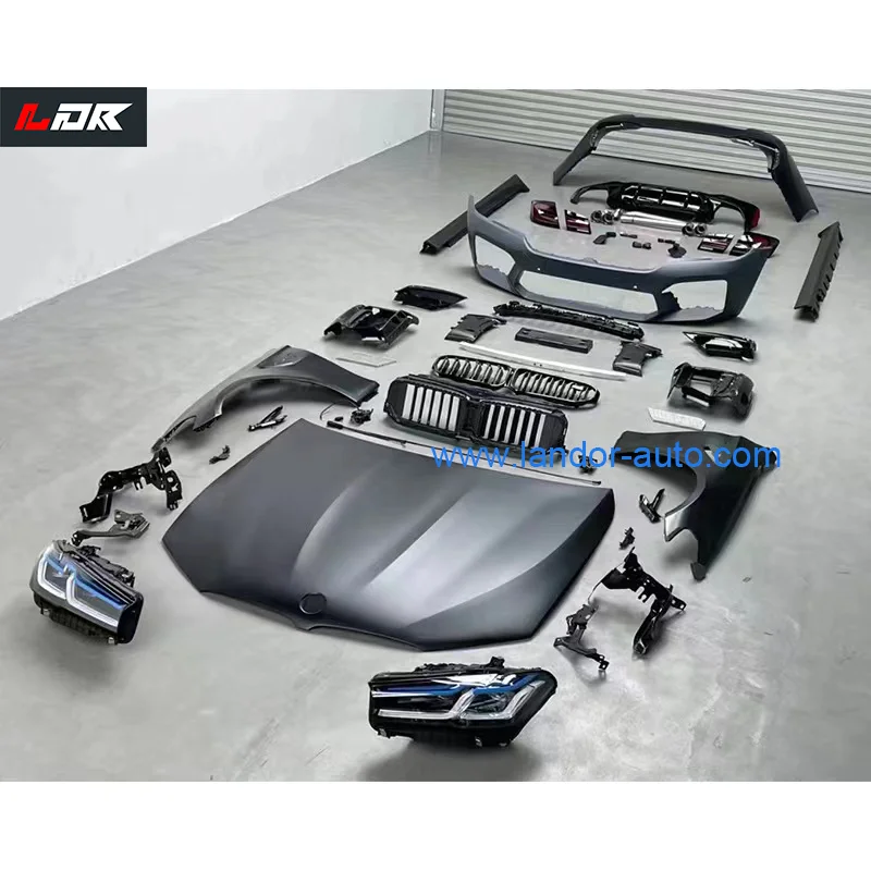 2022 Body Kit for BMW 5 series F10/F18 change to 2021 G30 MT full set High Quality