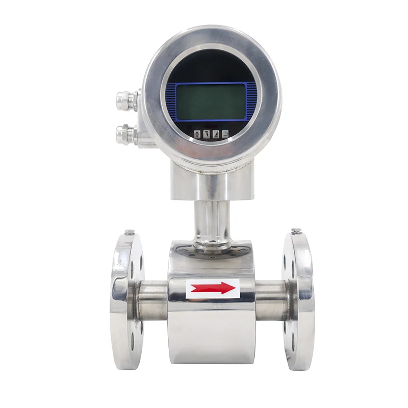 Low Price  anti-acid Electromagnetic Flowmeter industrial chemical flow meter Digital Water Flow Meter Magnetic Flowmeter