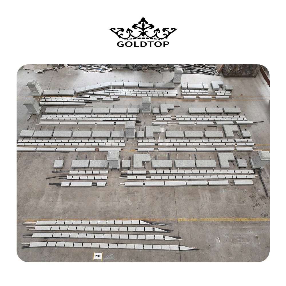 Goldtop OEM/ODM blaty лучшее качество наружный гранит цена за квадратный фут китайский дешевый G602 гранитная плитка для пола