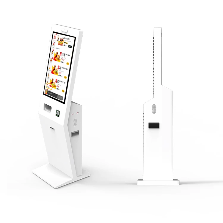Desktop terminal 15.6 21.5 23.8 inch Touch Screen Standing Payment Self-Service Kiosk for Restaurant