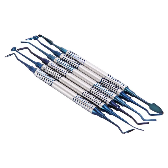 Dental Material Filler Dental Hygiene Kit 6 ine 1 Resin Aesthetic Restoration Set Dental Technician Tools