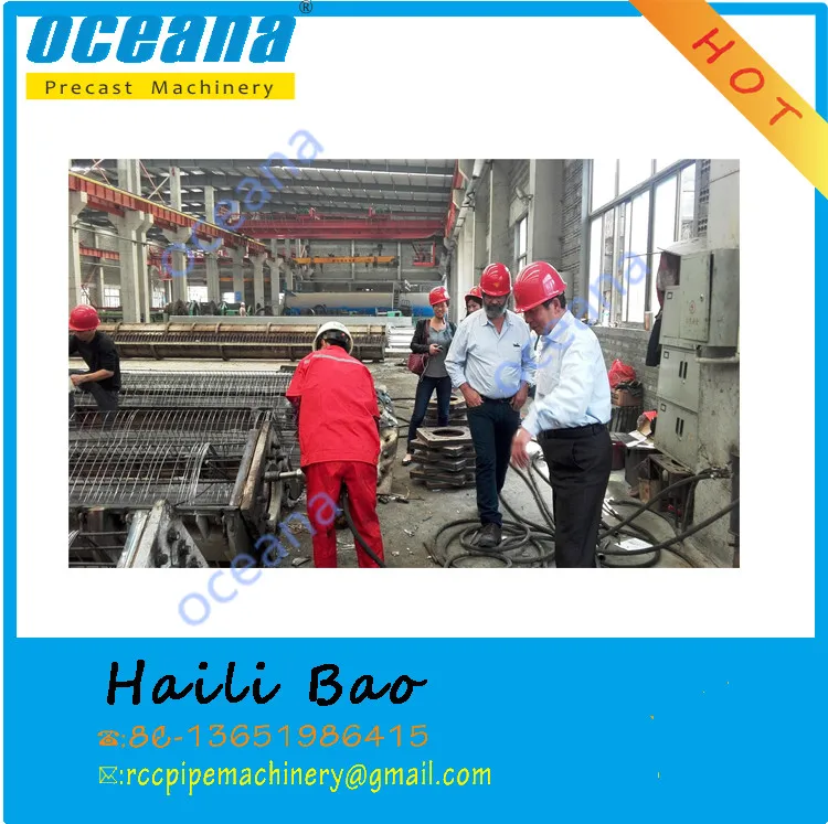 Centrifugal Spinning Cement Pipe making Machine, concrete pipe making mold