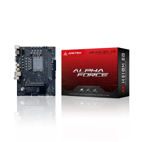 desktop Motherboard H610  chipset LGA1700 socket  DDR3 Memory support core i3 i5  i7 i9