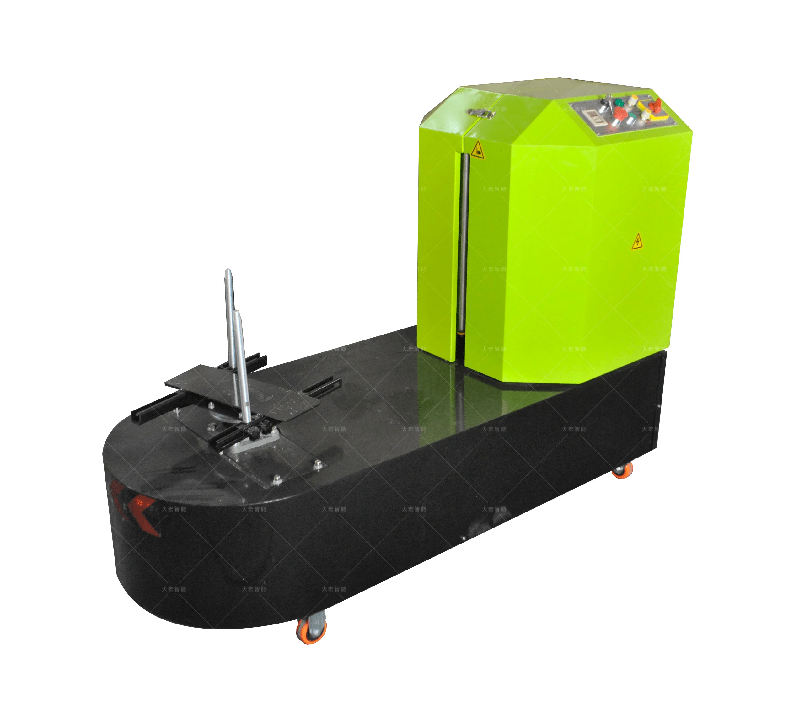 Airport packing machine of kids travel bags luggage wrapping machine packaging machine for luggage
