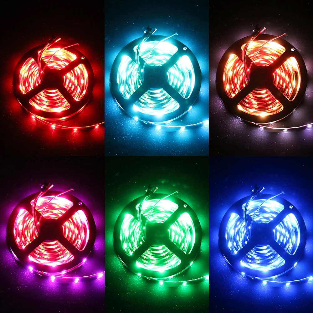 Dream Color Digital MultipleX 512 Super Bright Addressable 5050 RGB DMX512 UCS512C3 Led Strip flexible lighting.