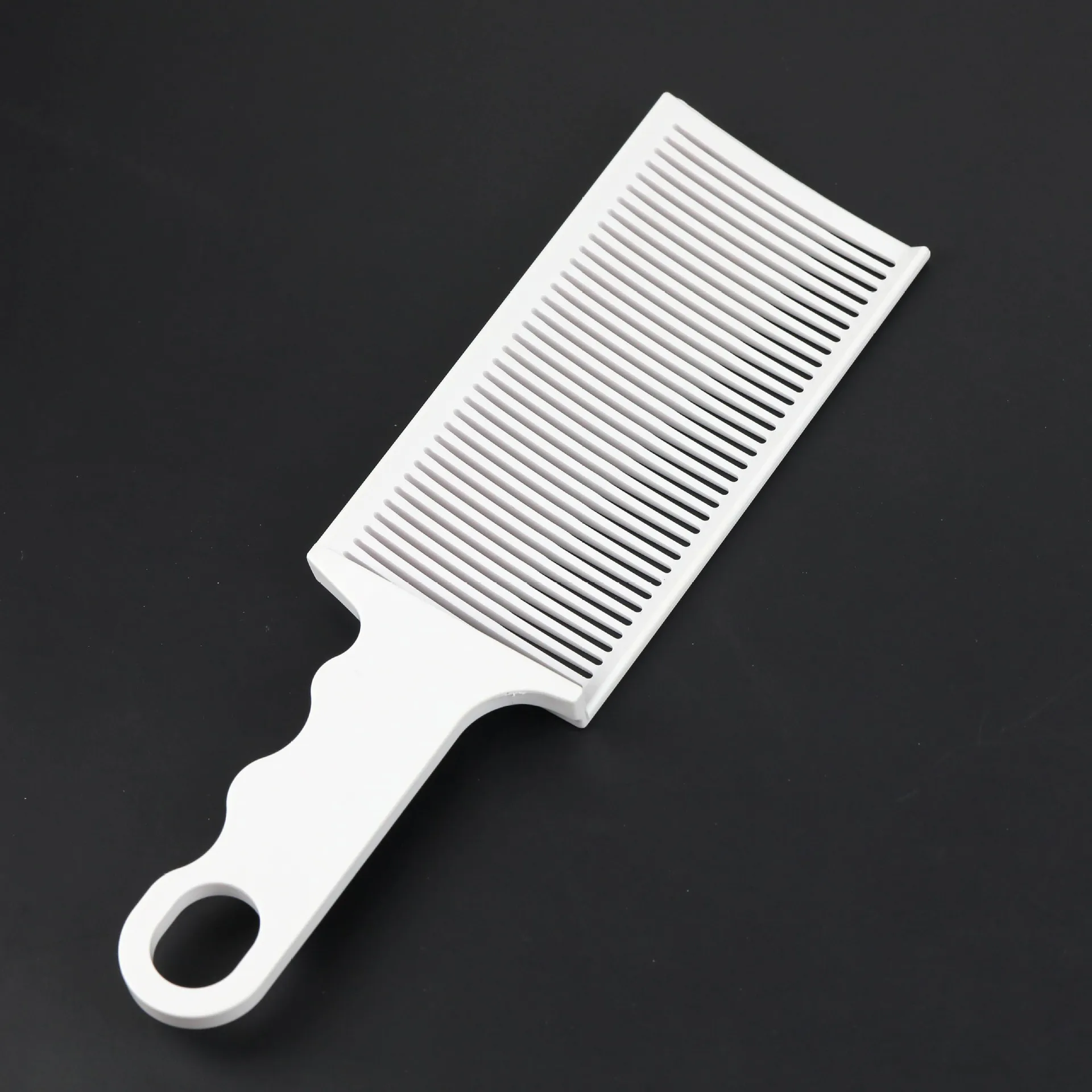 Professional Ionic Flat Hair Comb Custom Logo Wooden Comb with Plastic Handle for Hair Styling and Care Portable and Home Use