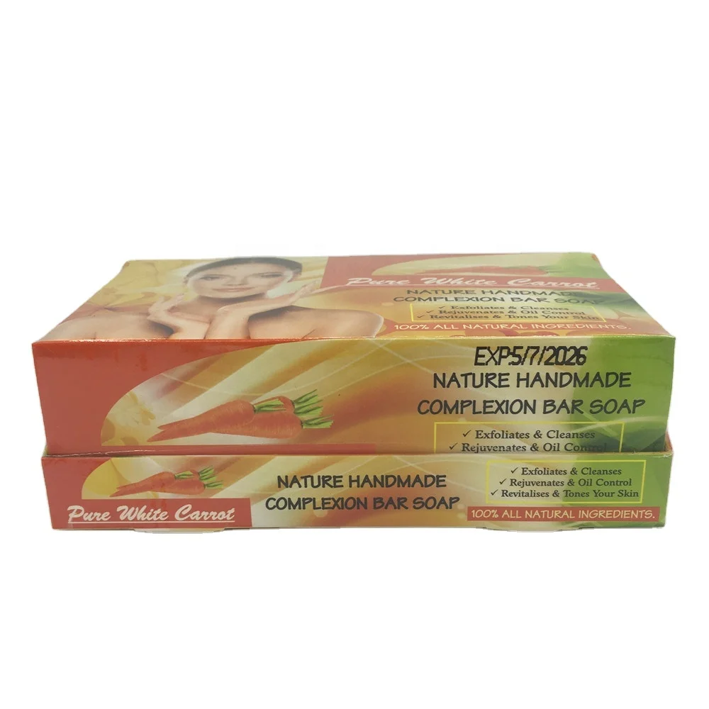 best price Oem Custom whitening carrot tomato complexion soap