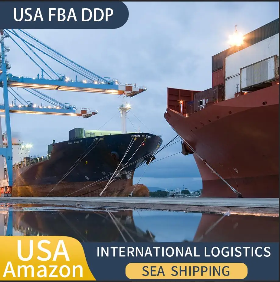 China to USA FBA Amazon free warehousing fast shipping agent DDP by sea