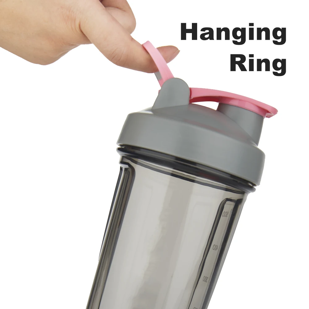 Customized 650ml New Wholesale Sport Water Blank Protein Shaker Bottle Gym