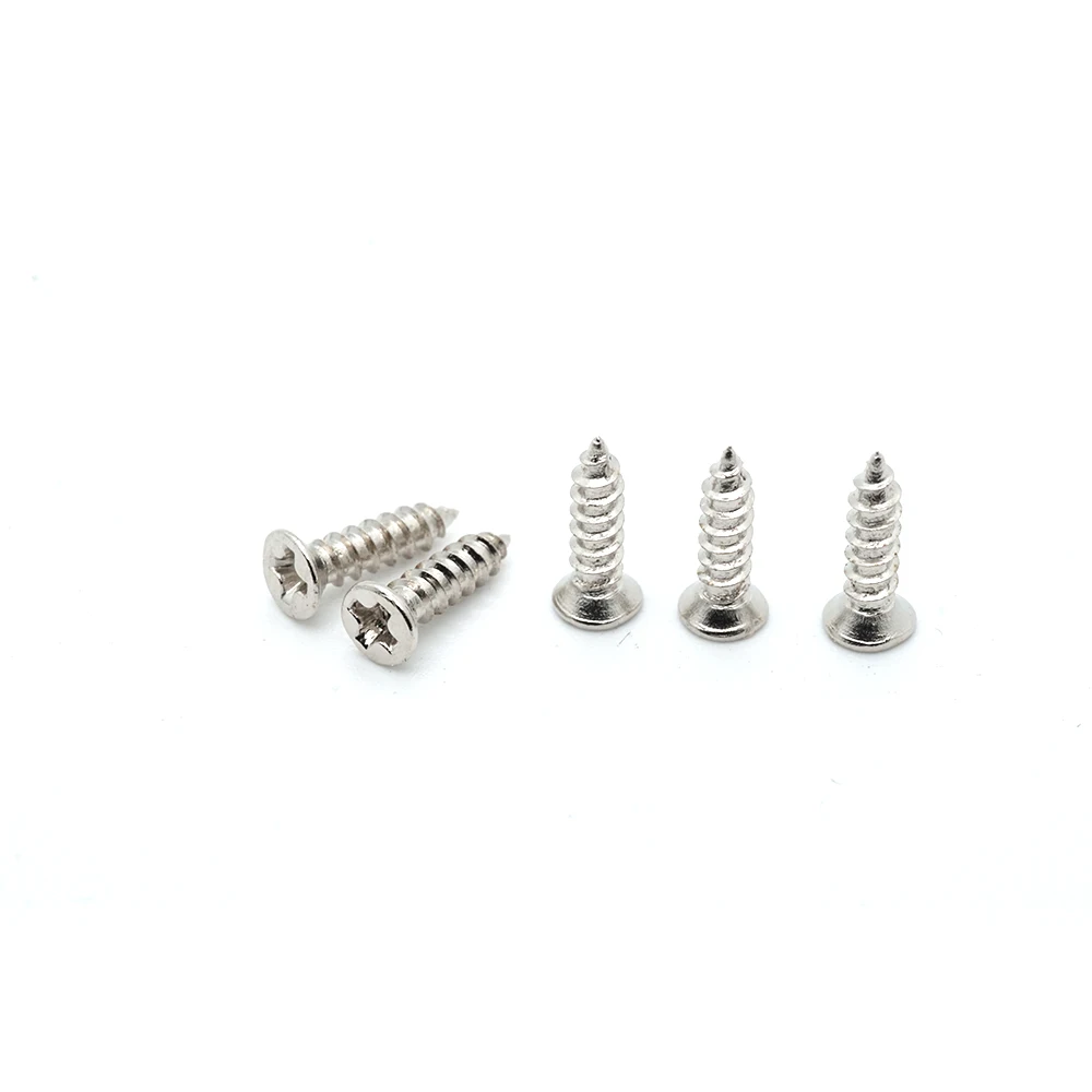 Popular Fastener Stainless Steel 304 316 Cross recessed flange screws With  Flat Washer Screws And Bolt
