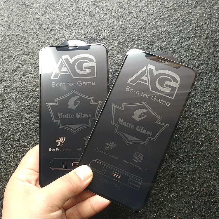 AG Matte 9d glass protector glass protector for samsung a 70 9h cam temp glass protector for iphone screen guard