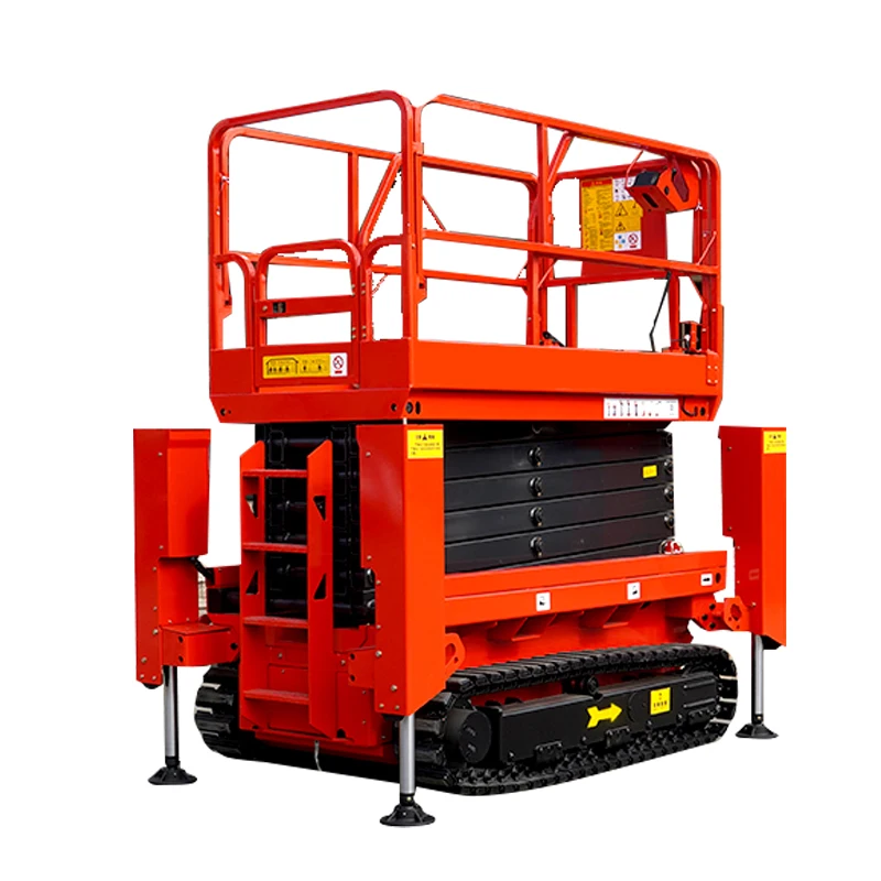 3 to 16m Mobile Hydraulic Electric scissor lift platform equipment for aerial working