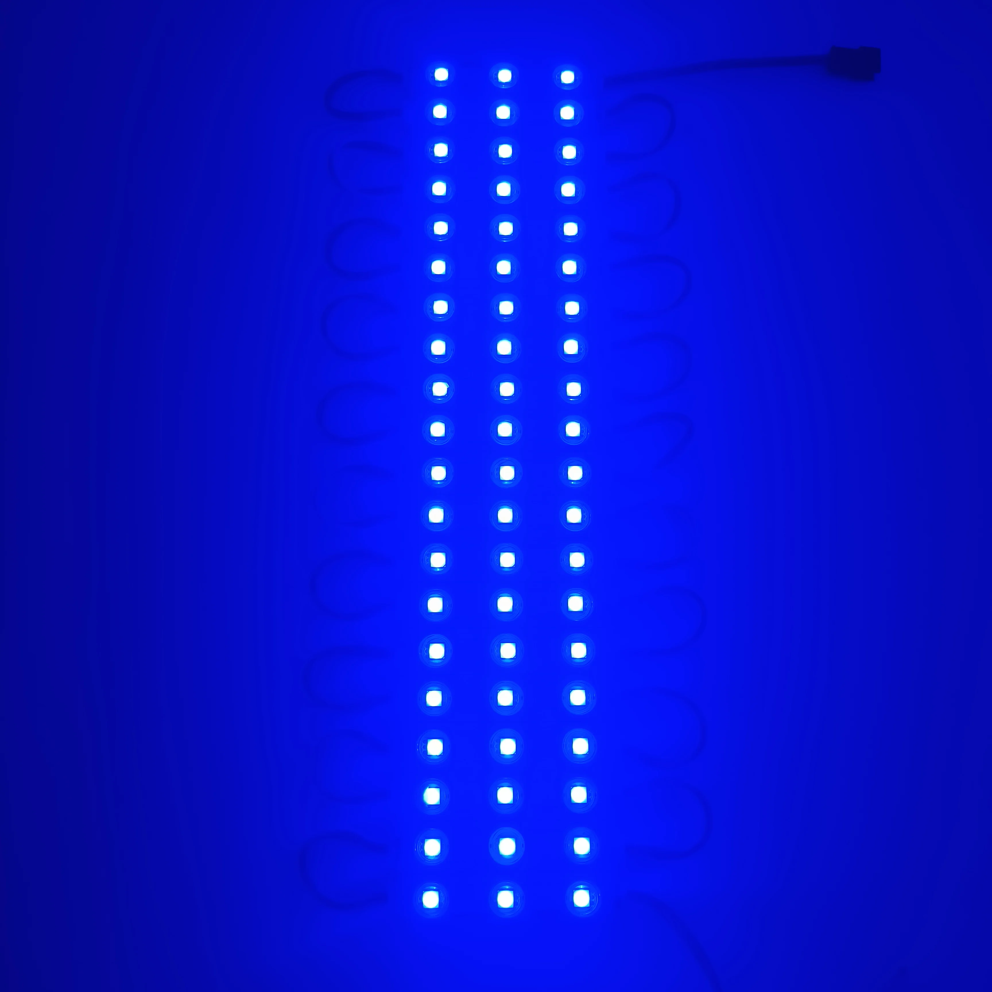 Czinelight Hot Selling Dc5v 12mm Ws2811 Ip68 Waterproof Addressable Rgb Seven colors of magic Led Module Led Light String Green