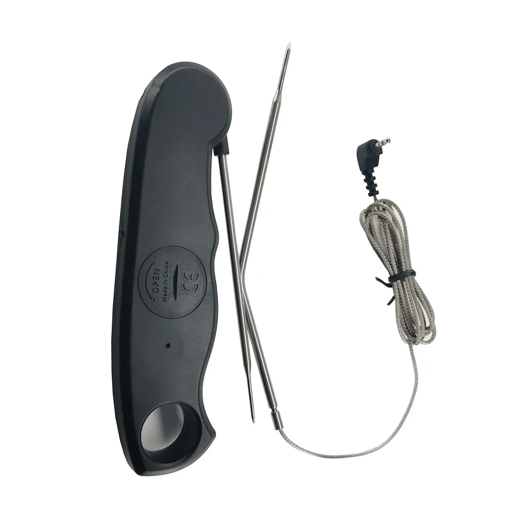 2019 newest digital alarm thermometer with dual probe used for meat and grilling