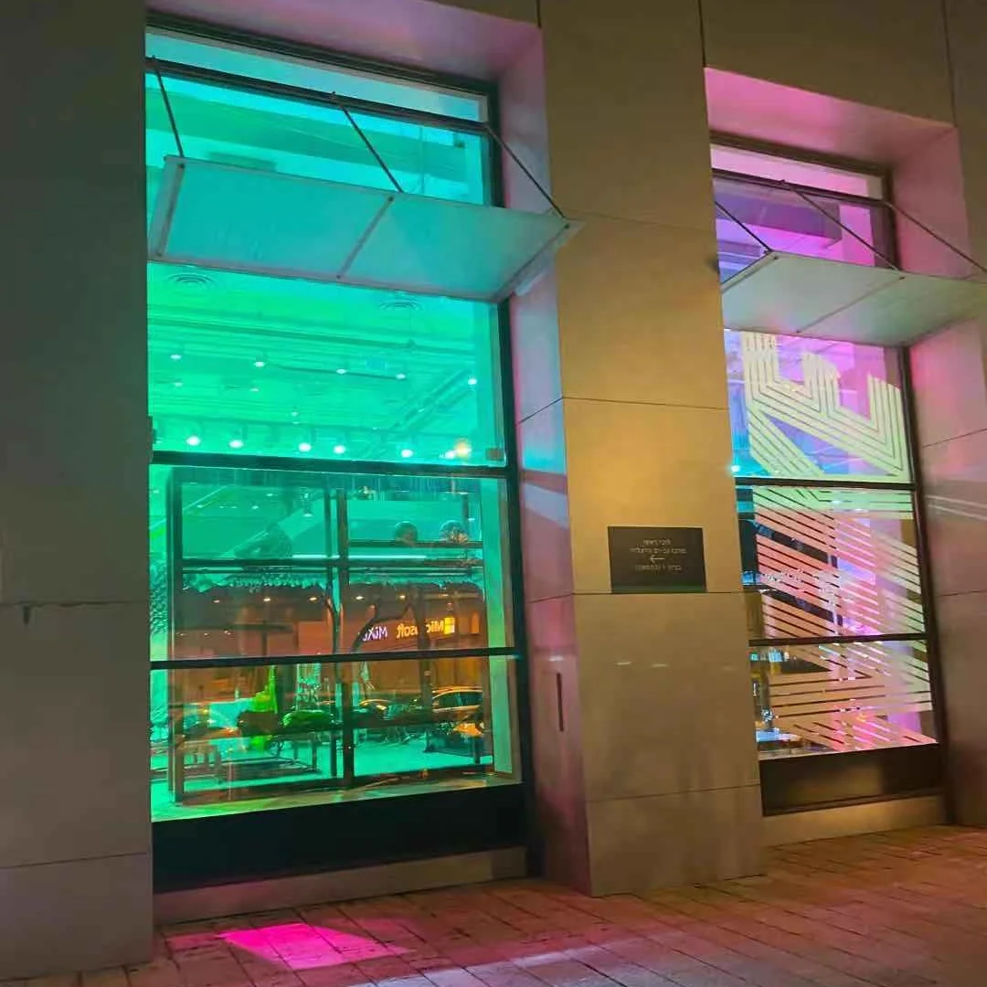 3M Comparable Quality Dichroic Nebula Window Film for Glass